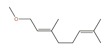 (E)-1-Methoxy-3,7-dimethyl-2,6-octadiene